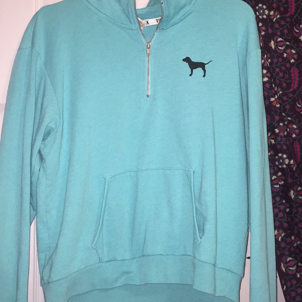 pink hoodie